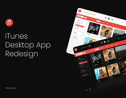 iTunes Desktop App Redesign