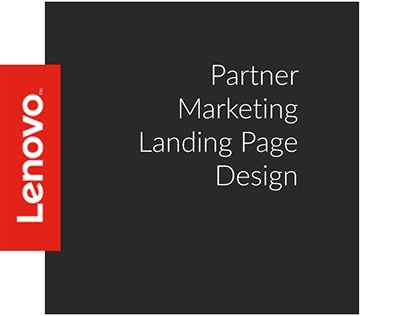 Partner Marketing Application Landing Page