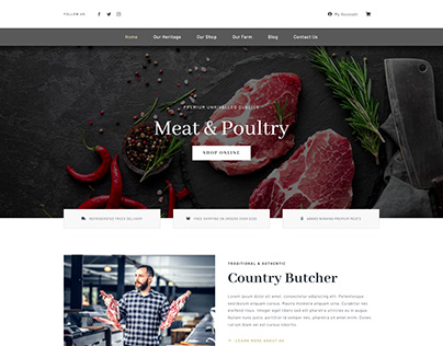 Butcher Website