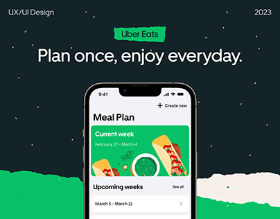Project thumbnail - Uber Eats - Meal Planning