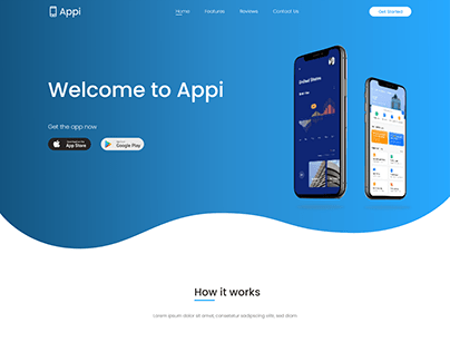 Mobile app web UI - Appi