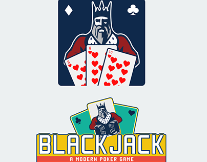 Black Jack - Modern Poker Game Graphic