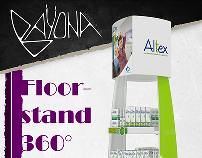 Floorstand 360° Altex