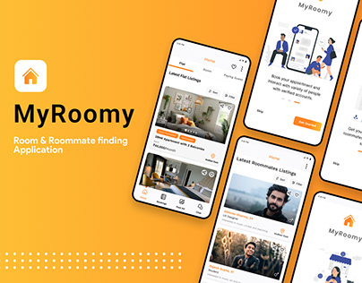 UX/UI - Room & Roommate finding application