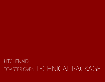 KitchenAid Toaster Oven Technical Package