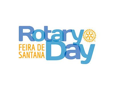 Logo evento Rotary Day Feira de Santana