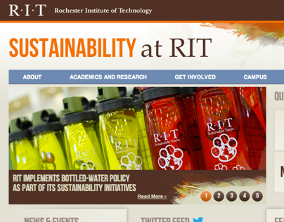 RIT Sustainability Branding