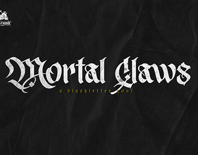 Mortal Claws - VWG Blackletter Font