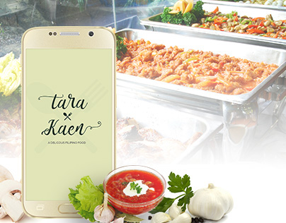 TaraKaen (A Filipino Food Mobile ordering app) ui/ux