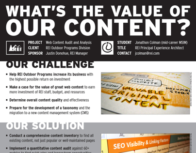What's The Value of Our Content?