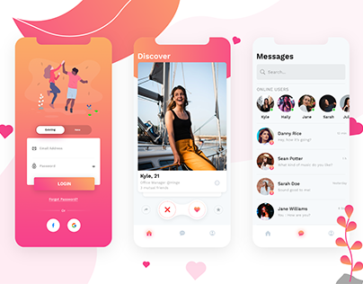 Dating APp concept