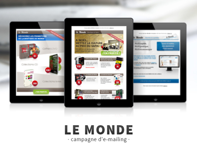 Le Monde - E-mailing