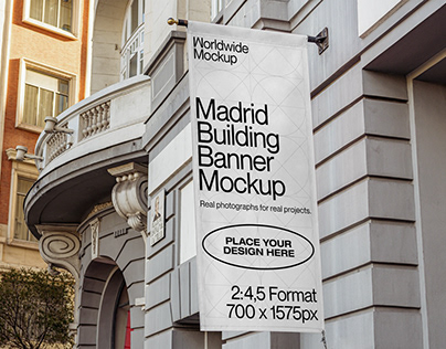 Madrid Urban Banner Mockup