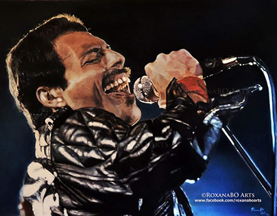 Freddie Mercury (retrato)