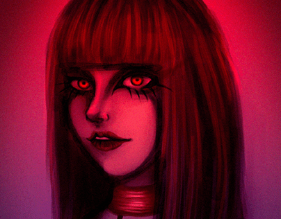 Vampire Goth Girl