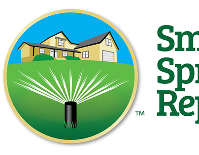 Smart Sprinkler Repair logo design