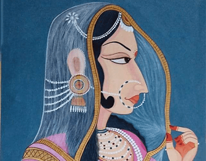 BaniThani - Rajasthani painting