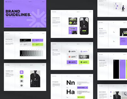 LUCETTE/ Brand Guidelines Template