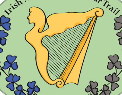 Irish in the American civil war logo