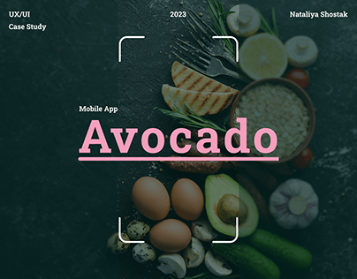 Mobile App for Healthy Lifestyle "Avocado"