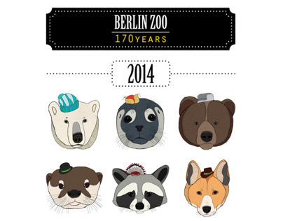 Calendar, 2014 "Berlin Zoo 170 Years"