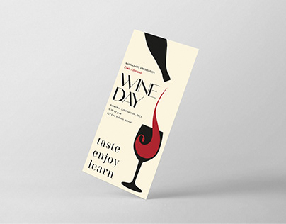 'WINE DAY' - DL Flyer Design