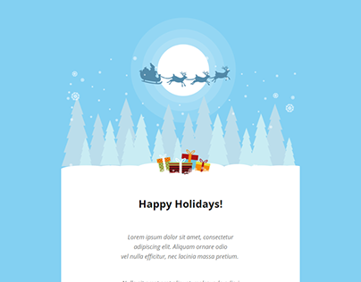 Responsive email template design