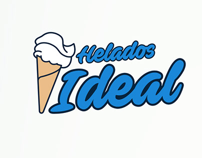 Identidad Visual - Branding "Helados Ideal"