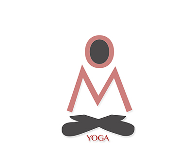 OM YOGA (logo)