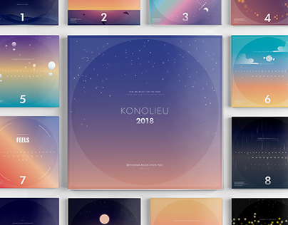 Graphic 2018 Calendar: KONOLIEU