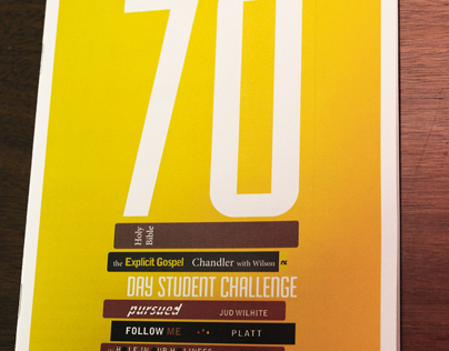 70 Day Challenge Booklet