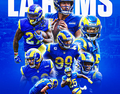 La Rams Poster