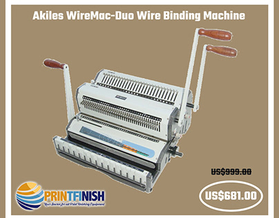Buy Akiles WireMac-Duo Wire Binding Machine