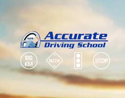 Accurate Driving - iOS Application Splash Screen