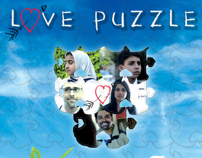 Love Puzzle-The Movie | Dvd Cover | Design | Aesthetic