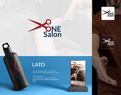 Project thumbnail - One Salon Logo Design