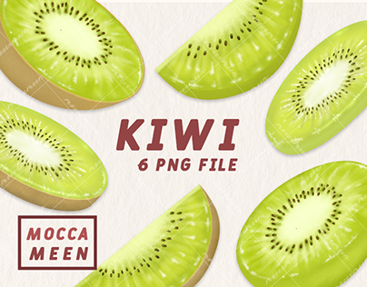 KIWI Fruit illustration