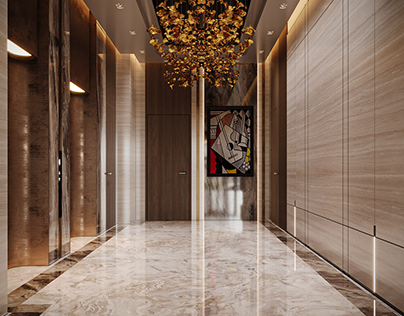 Administration tower Lobby design