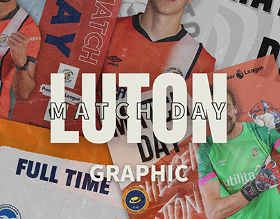 Luton Match Day Poster