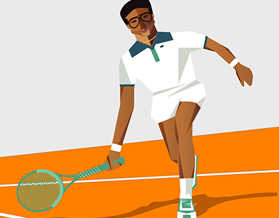 Graphic Design | Arthur Ashe | Tennis