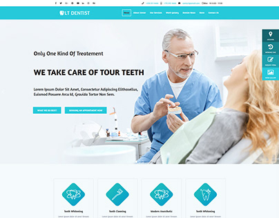 LT Dentist – Dentist wordpress theme
