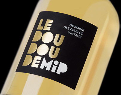 Domaine des Diables Wine Label