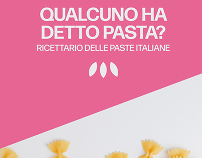 Brochure ricettario paste italiane
