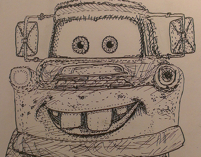 Tow Mater graphical illustration