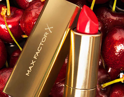 Max Factor Lipstick Editorial