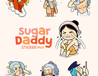 Sugar Daddy Sticker