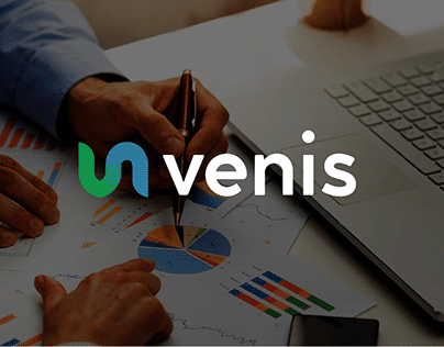 Brand identity design for venis