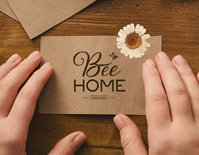 Bee Home | Branding | Фирменный стиль | Handmade