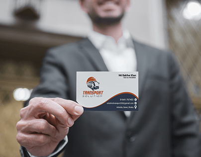 Business Card Design & Using Mokup