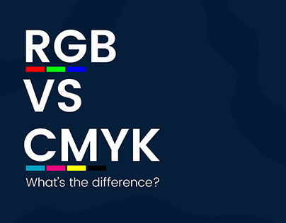 RGB vs CMYK - What's the difference?